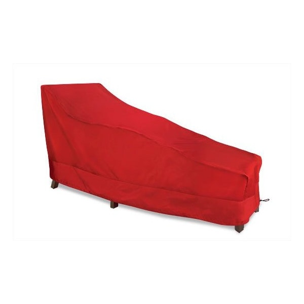 Eevelle Meridian Day Chaise Lounge Cover, Red, 32 in L x 34 in W x 82 in H MDCHSLNG_32W_82L_34H-RED - main